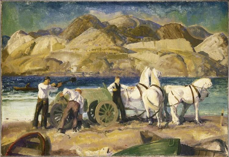 George Wesley Bellows Sand Cart oil painting picture